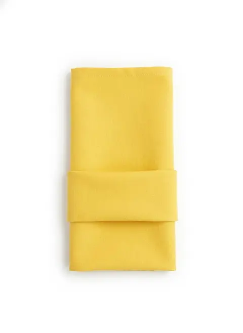 Guardanapo em Tecido Oxford – Amarelo