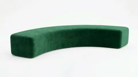 Puff Curvo Verde