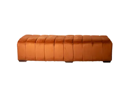 Puff Retangular Terracota