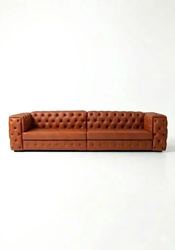 Sofá Chesterfield Terra Cota (2 módulos)