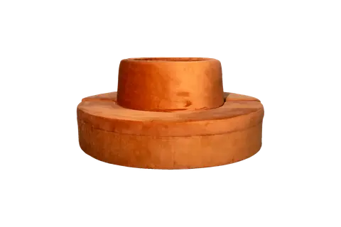 Sofá Ilha Terracota Pequena