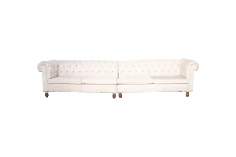 Sofá Modular Duplo Bege