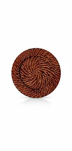Sousplat de rattan