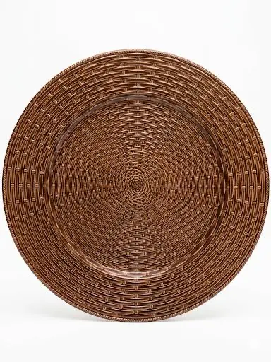 Sousplat Rattan (plástico)