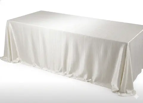 Toalha de Buffet Branca Magnetada