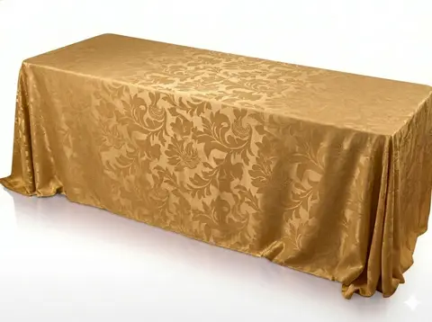 Toalha de Buffet Dourada Kamila