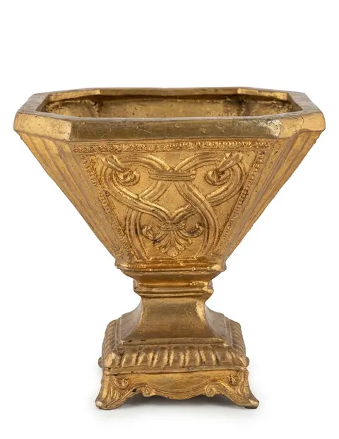 Vaso imperial dourado