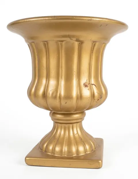Vaso taça dourado